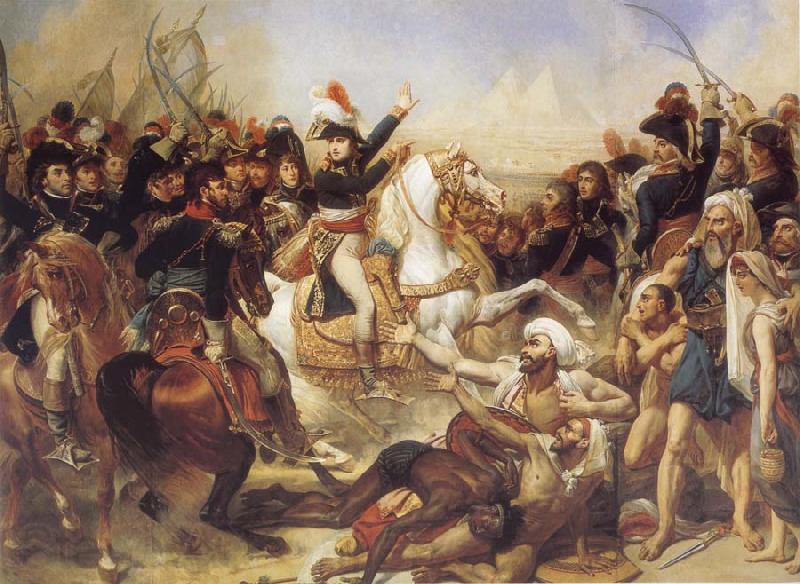 Baron Antoine-Jean Gros Battle of the Pyramids Norge oil painting art
